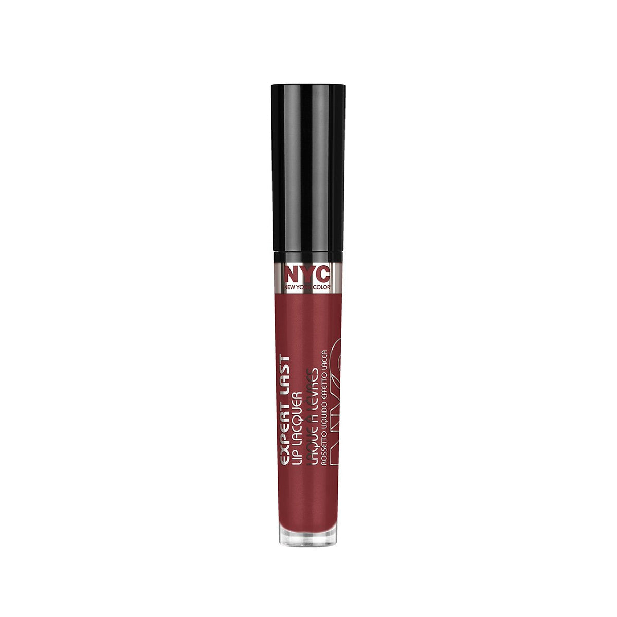 N.Y.C. Expert Last Lip Lacquer, Turtle Bay Toffee, 0.15 Fl Oz - Long-Lasting Color