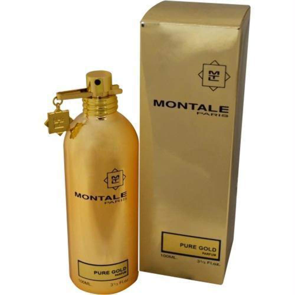 MONTALE Pure Gold Eau de Parfum Spray for Women, 3.3 Fl Oz - Luxurious, Long-lasting Fragrance, Perfect for Any Occasion