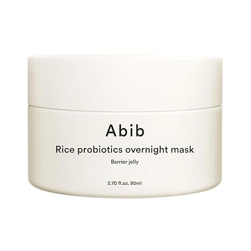 Abib Rice Probiotics Overnight Mask 2.7 Fl Oz - Hydrating Jelly Face Sleep Mask For Glass Skin