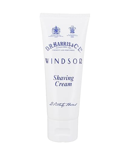 D.R. Harris Windsor Shaving Cream Tube 75G - Luxurious Shaving Cream For A Smooth Shave