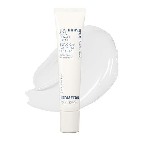 Innisfree Bija Cica Rescue Balm With Squalane, 1.35 Fl Oz - Soothes Skin & Improves Texture