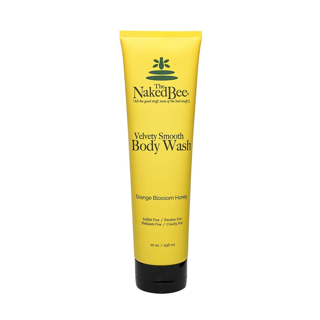 The Naked Bee Gentle Body Wash - Moisturizing Shower Gel For Dry & Sensitive Skin, 10 Oz