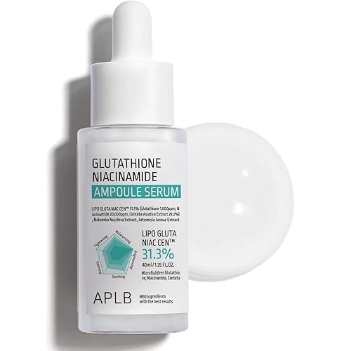 Aplb Glutathione Niacinamide Serum 1.35 Fl Oz | Moisturizing & Skin Elasticity Booster