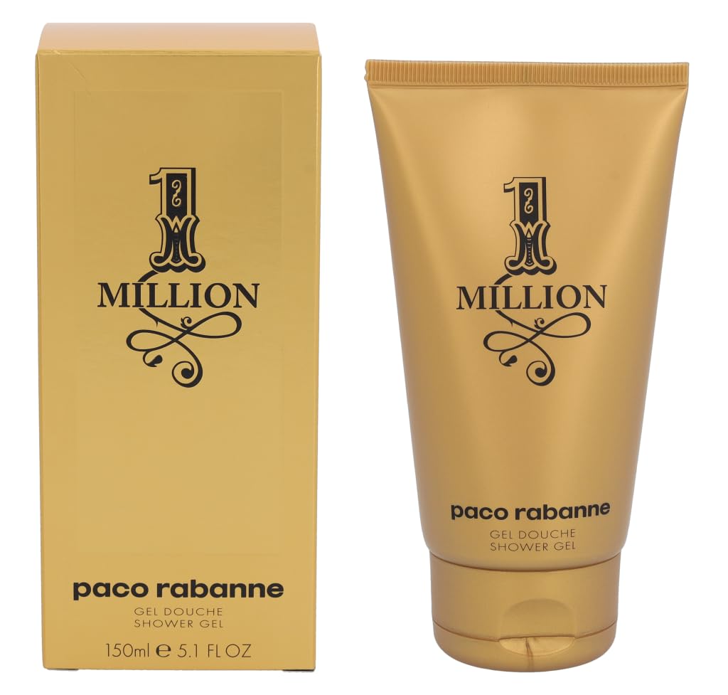 Paco Rabanne 1 Million Shower Gel 150Ml - Luxury Fragrance & Body Cleanser For Men