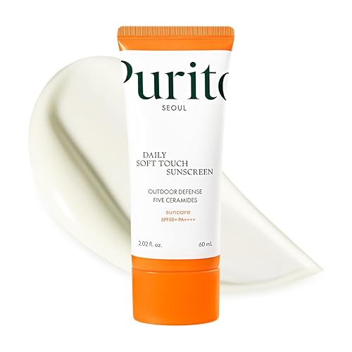 Purito Daily Soft Touch Sunscreen 60Ml - Oil Free, Lightweight, Uva/Uvb Protection, Vegan