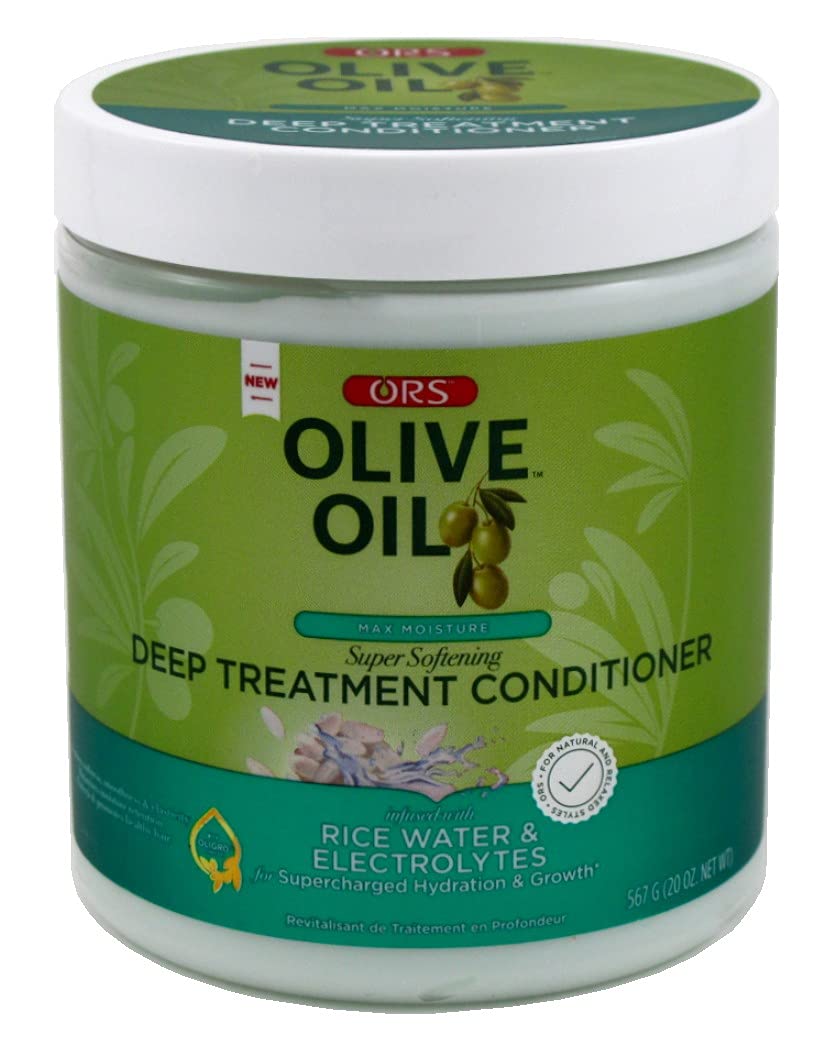 Ors Olive Oil Conditioner Deep Treatment, Super Softening, 20 Ounce, Pack Of 6