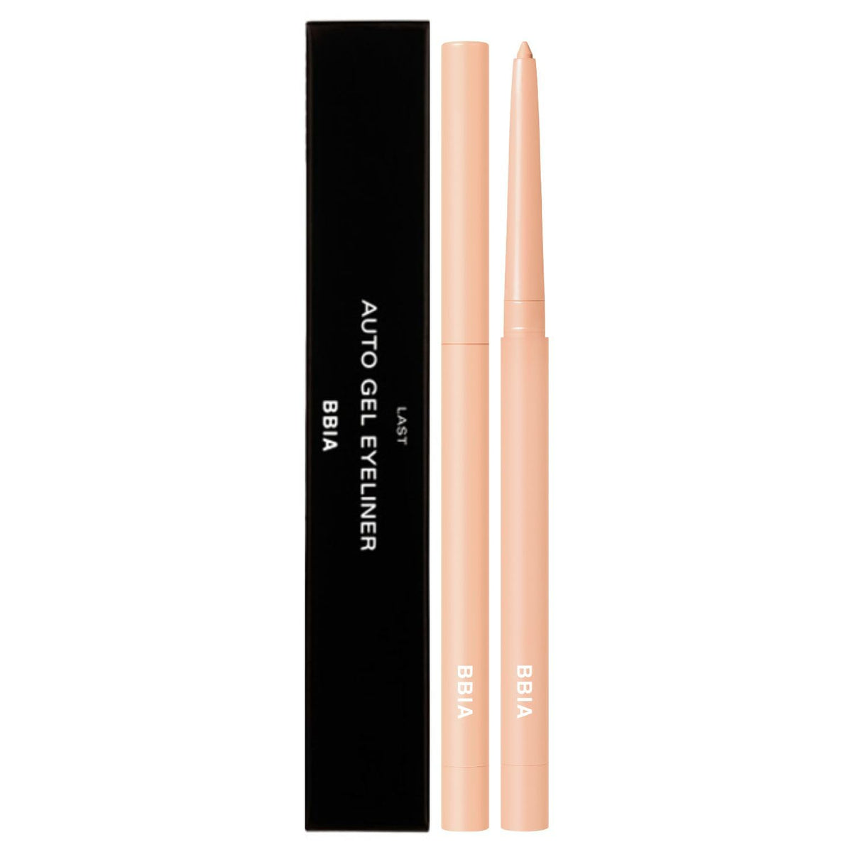 Bbia Last Auto Gel Eyeliner 17 Color - Waterproof Longwear 15 Salmon Beige, Vegan Eye Makeup