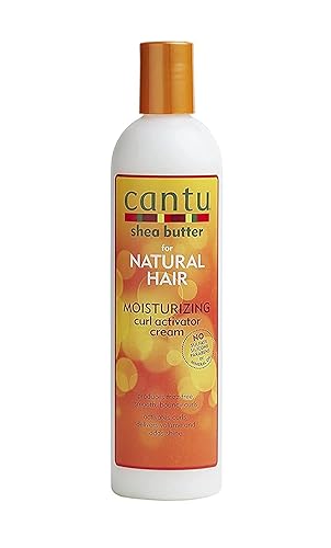 Cantu Shea Butter Moisturizing Curl Activator Cream, 12 Oz, Pack Of 4 For Natural Hair