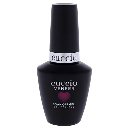 Cuccio Colour Veneer Nail Polish, Triple Pigmentation, Long Lasting, 0.44 Oz, Don'T Get Tide Down - Purple