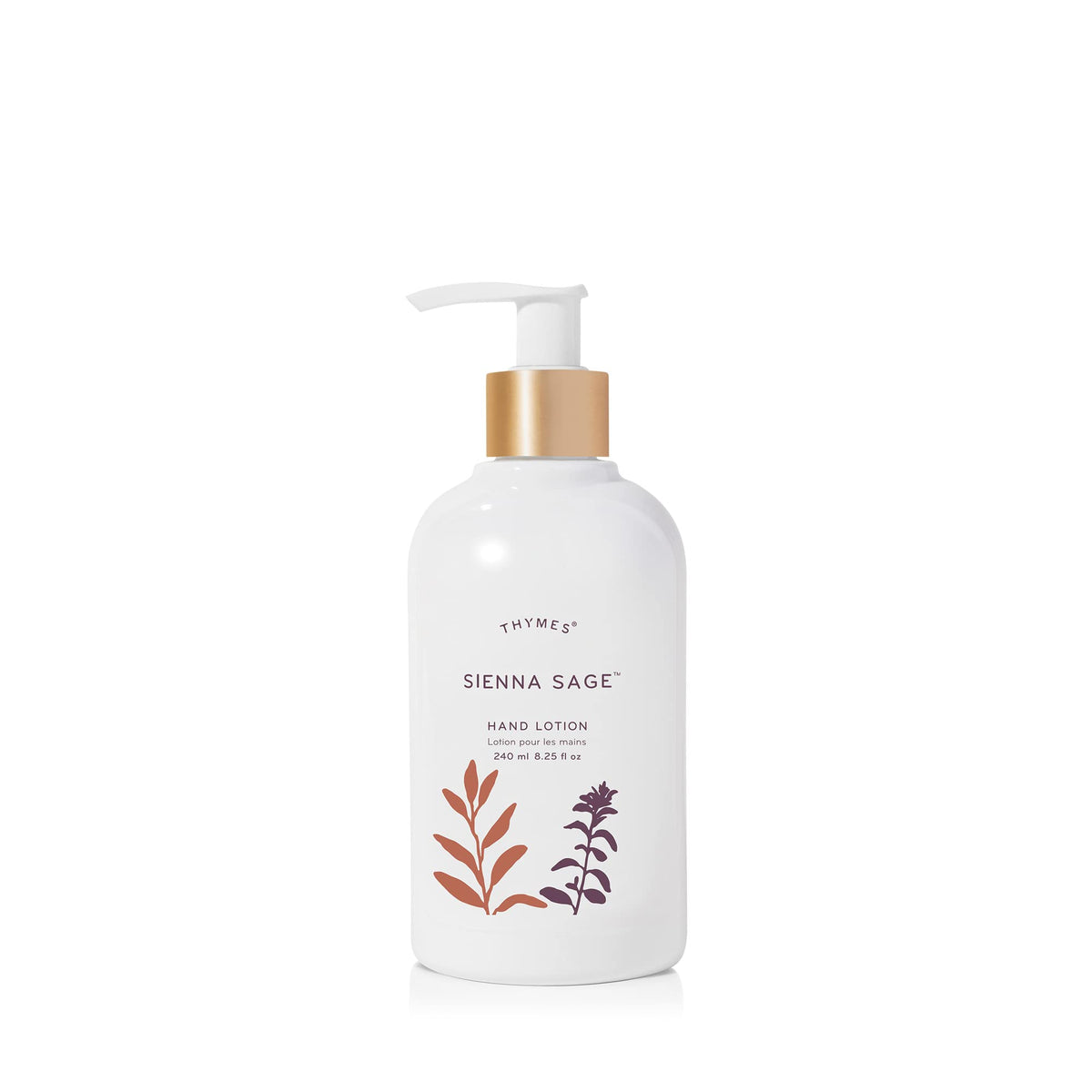 Thymes Sienna Sage Hand Lotion With Shea Butter & Vitamin E - 8.25 Fl Oz Moisturizer