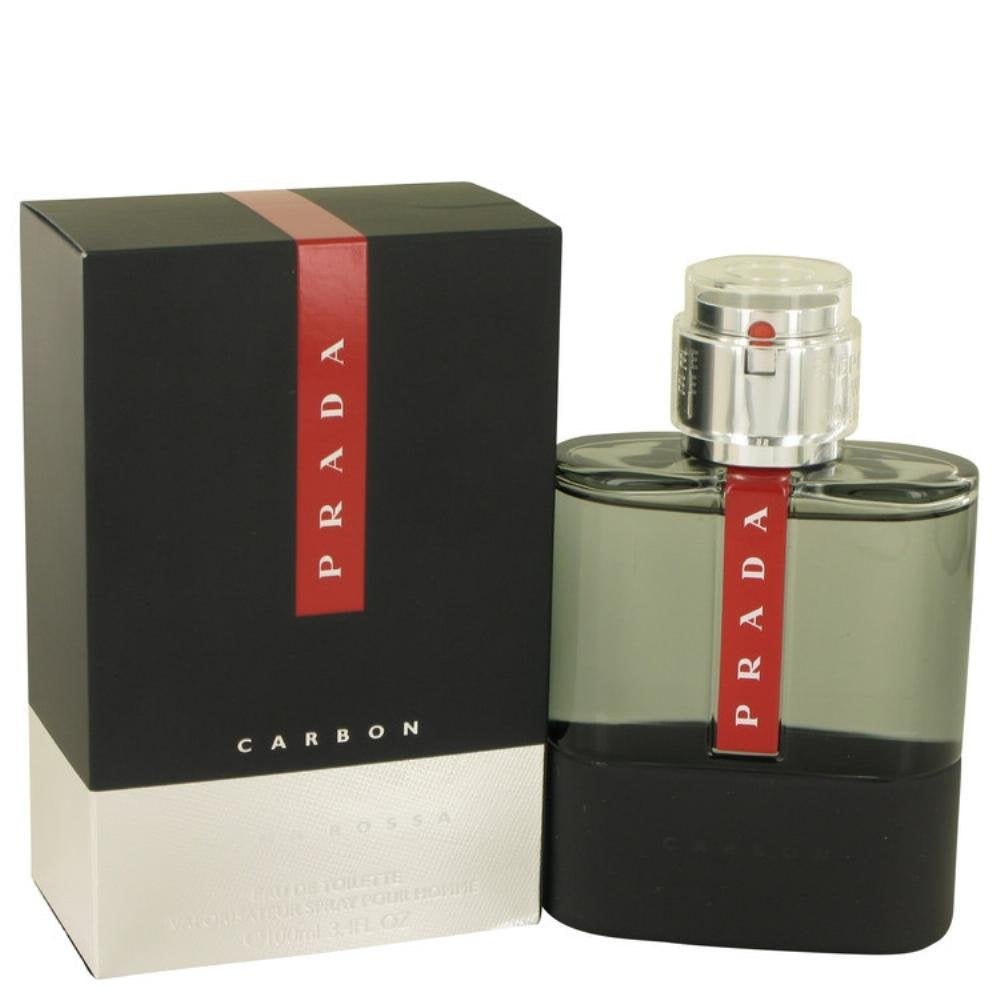 Prada Luna Rossa Carbon Men'S Eau De Toilette Spray, 3.4 Fl Oz - Multi Color