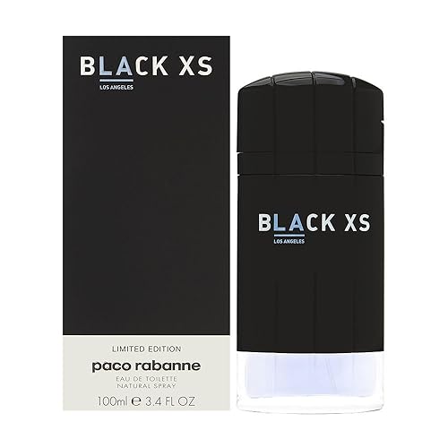 Paco Rabanne Black Xs Los Angeles Eau De Toilette Spray For Men, 3.4 Oz Limited Edition