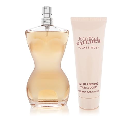 Jean Paul Gaultier Classique Gift Set For Women - Eau De Toilette & Body Lotion, 3.4 Oz