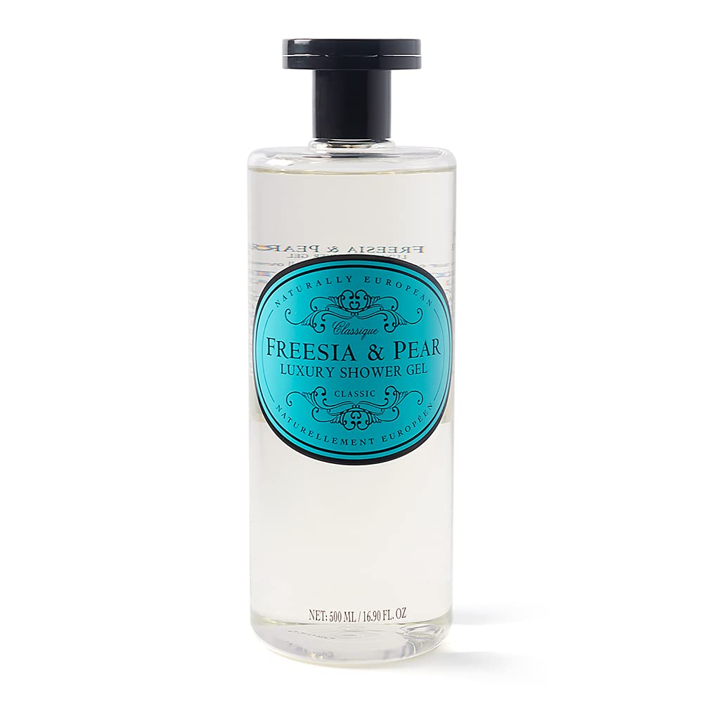 AAA DE AROMAS ARTESANALES DE ANTIGUA Freesia & Pear Luxury Shower Gel, 500ml, Paraben Free