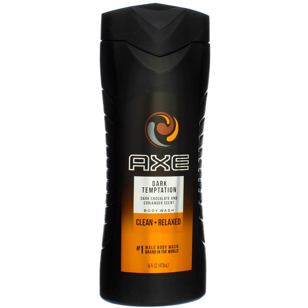 Axe Dark Temptation Shower Gel 16 Oz - Pack Of 2, Refreshing Body Wash For Men