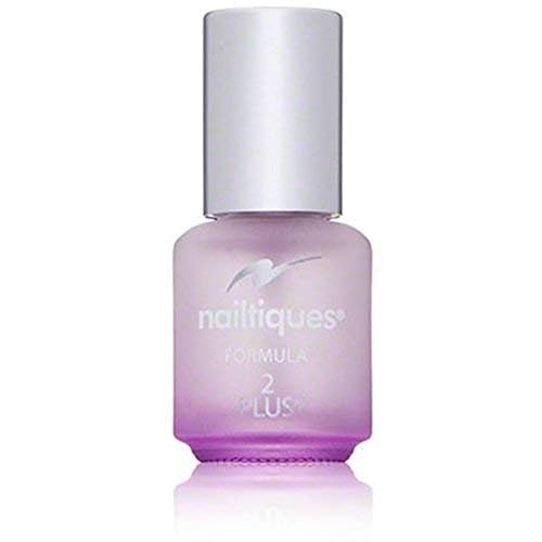 Nailtiques Nail Protein Formula 2 Plus Treatment - Clear, 0.25 Oz (Pack Of 2)