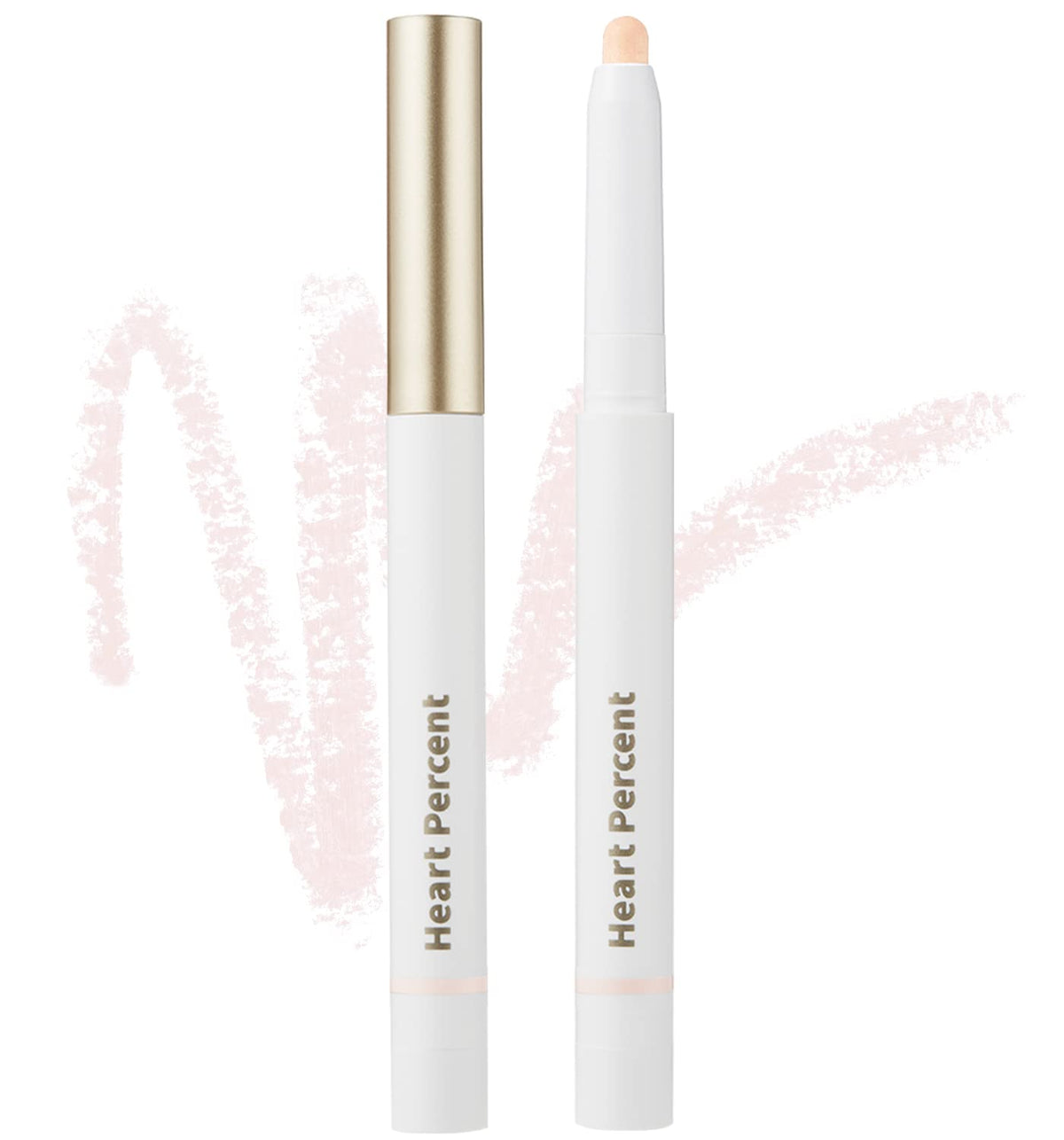 Heart Percent Mood Lip Pencil - Long-Lasting Creamy Color, Retractable, #11 Soft Glow, 0.8G