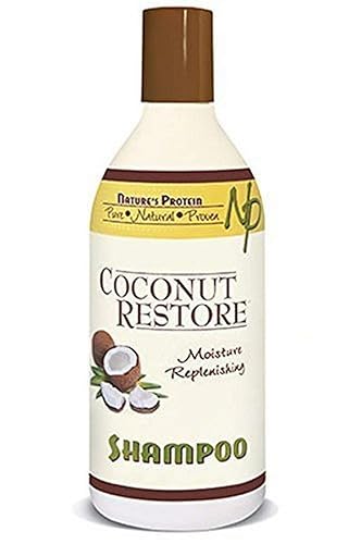 Nature'S Protein Coconut Restore Moisture Shampoo, 13 Oz - Hydrating & Replenishing Formula