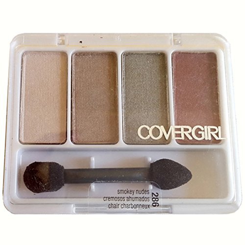 Covergirl Eye Enhancers 4-Kit Eye Shadow, Smokey Nudes 286, Pack Of 6 - Bold & Versatile