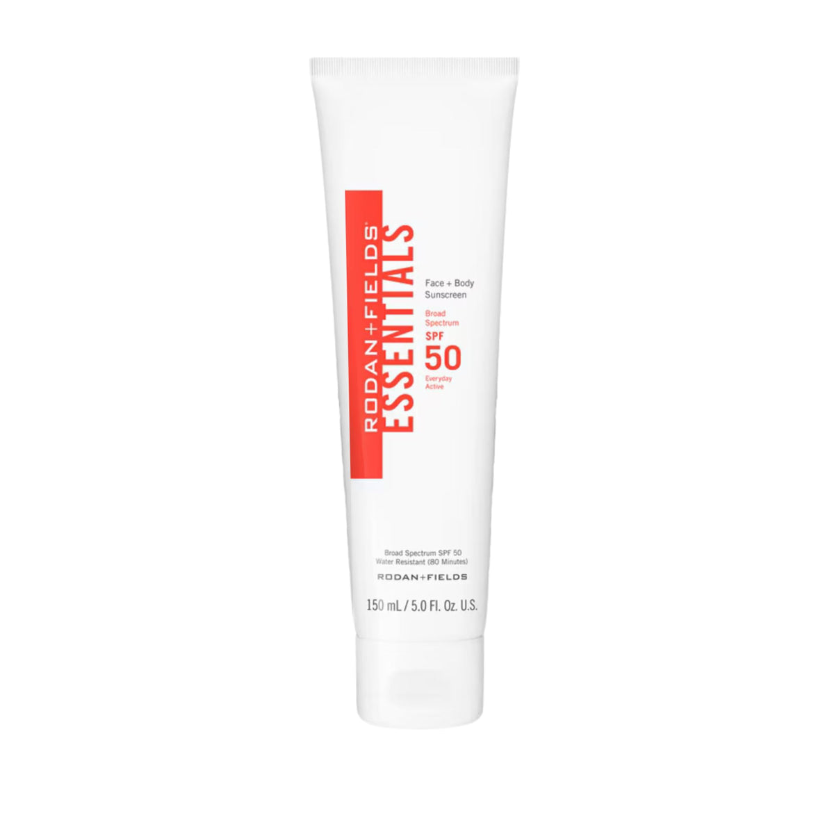 Rodan + Fields Spf 50 Sunscreen For Face & Body, 150 Ml - Water & Sweat Resistant Moisturizer