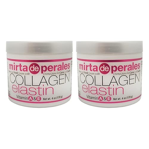 Mirta De Perales Collagen Elastin Cream 4 Oz - Pack Of 2 For Youthful Skin