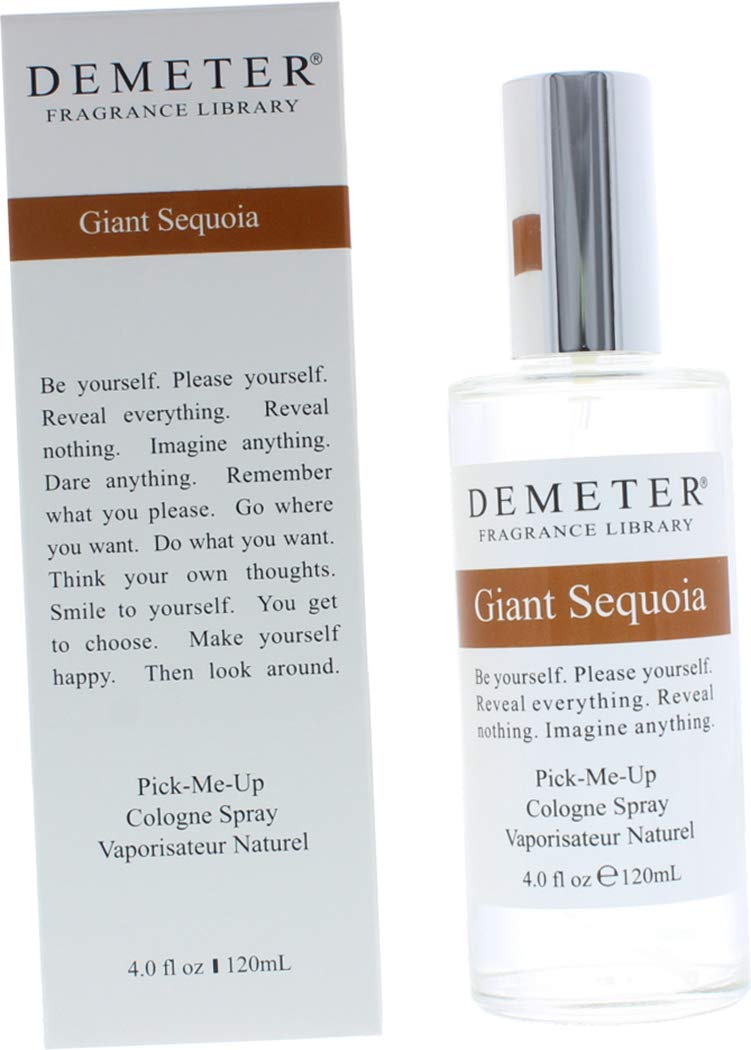 Demeter Giant Sequoia Cologne Spray 4.0 Oz - Fresh, Earthy Fragrance For All-Day Wear