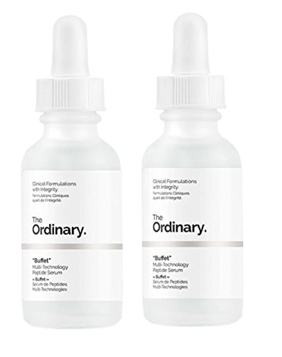 The Ordinary Multi-Technology Peptide Serum 30ml (Pack of 2) - Anti-Aging Skincare