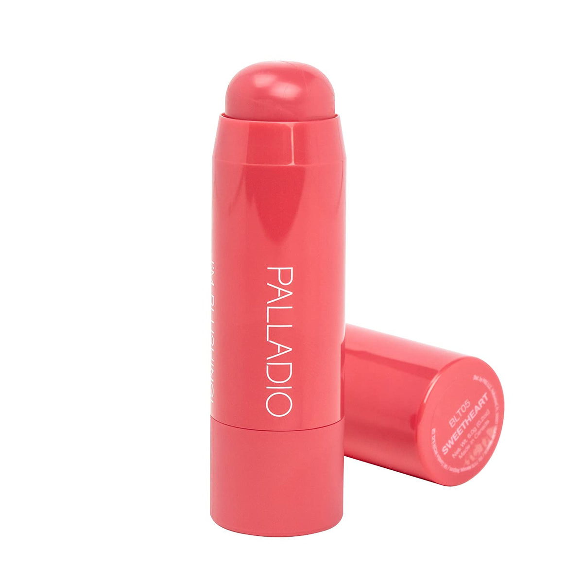 Palladio I'M Blushing 2-In-1 Cheek & Lip Tint, Buildable Cream Blush, Sweetheart, All-Day