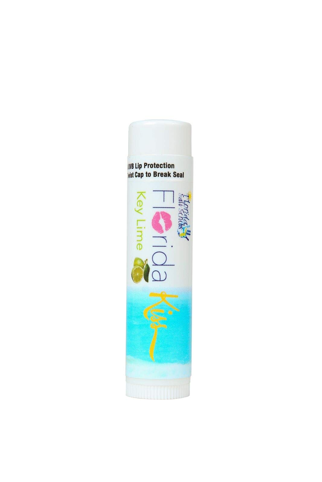 Florida Glow Spf 15 Lip Balm - Hydrating Sunscreen For Men, Women & Kids - Key Lime Flavor