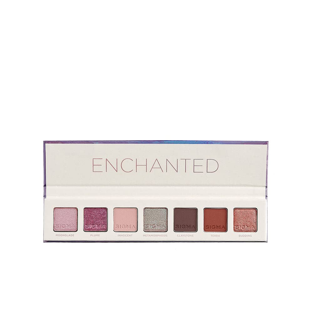 Sigma Beauty Enchanted Mini Eyeshadow Palette - 0.31 Oz, Vibrant Colors For Stunning Looks