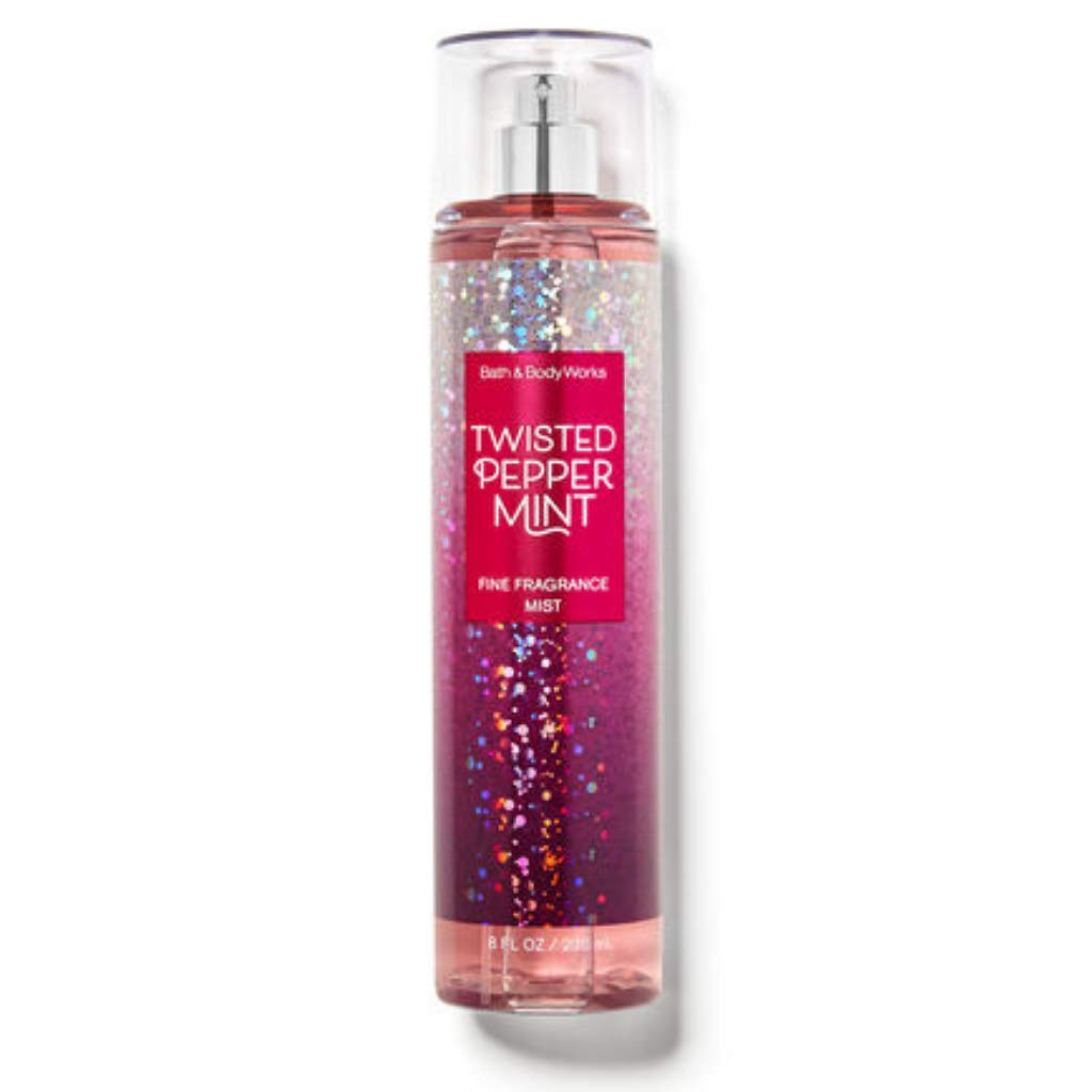 Bath & Body Works Twisted Peppermint Fine Fragrance Mist - 8 Fl Oz Full Size