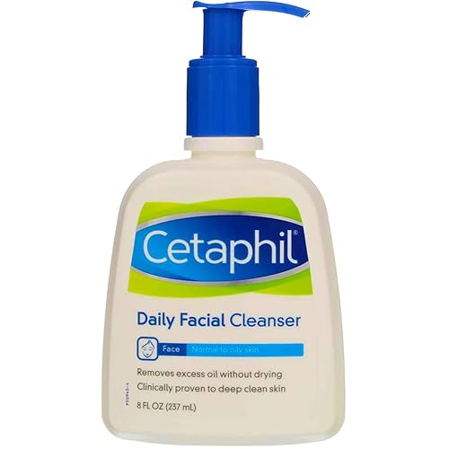 Cetaphil Daily Facial Cleanser For Normal To Oily Skin - 16 Fl Oz (Pack Of 2)