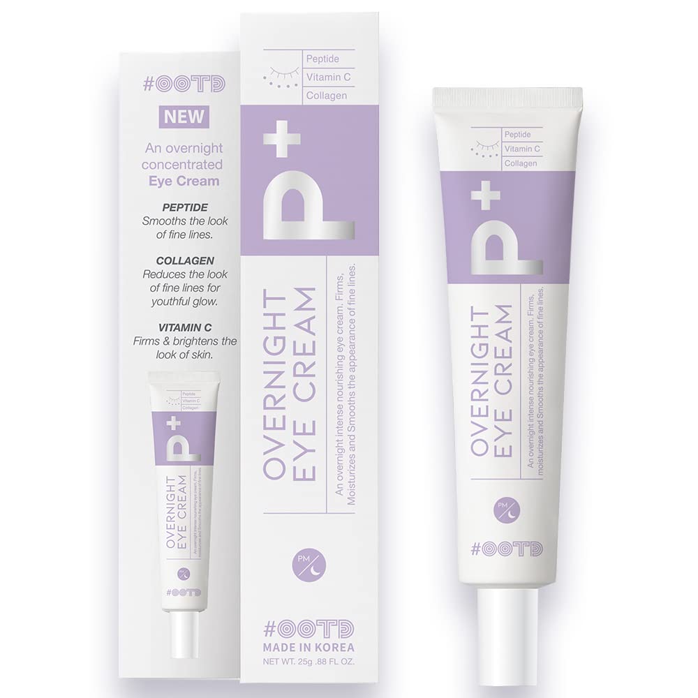 #Ootd Eye Cream With Peptides & Vitamin C For Dark Circles, Puffiness, Anti-Aging, 25G