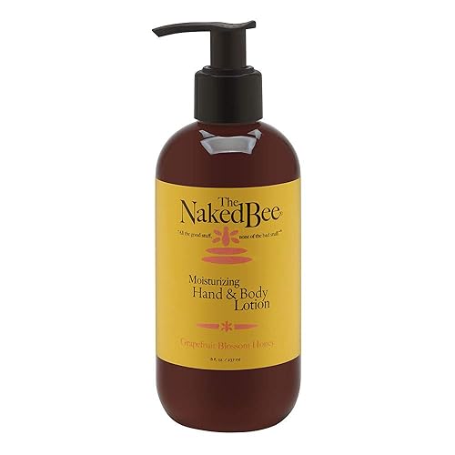 The Naked Bee Nourishing Body Lotion, 8 Fl Oz, Moisture Replenishing For Dry Skin, Grapefruit Blossom Honey