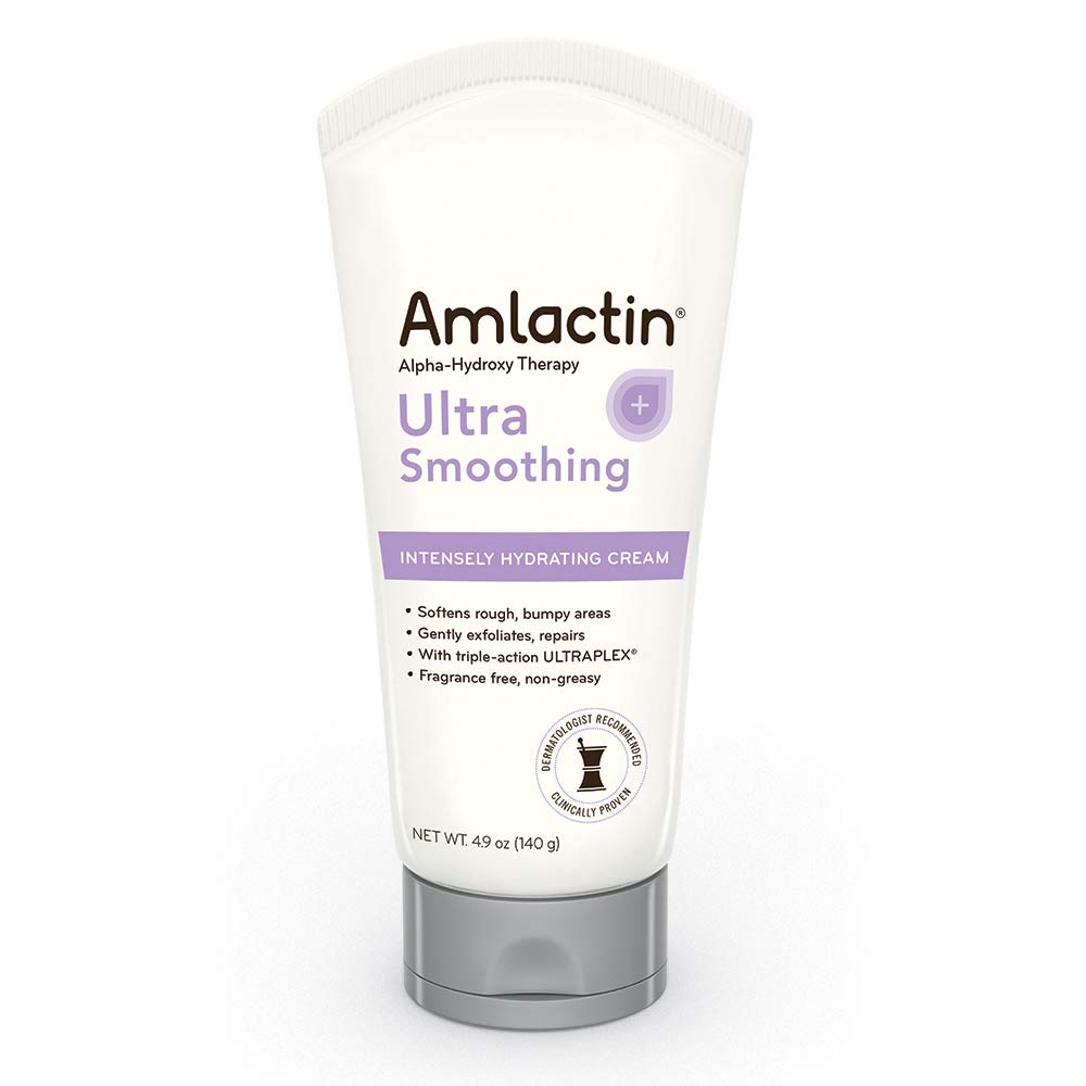 Amlactin Ultra Smoothing Body & Hand Cream, 4.9 Oz – Hydrating For Rough, Bumpy Skin