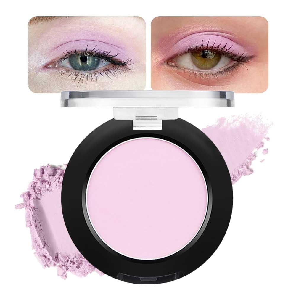 Feicuiyun Matte Pink Eyeshadow - Vegan, Cruelty-Free Neutral Matte Pressed Powder, 1 Ounce