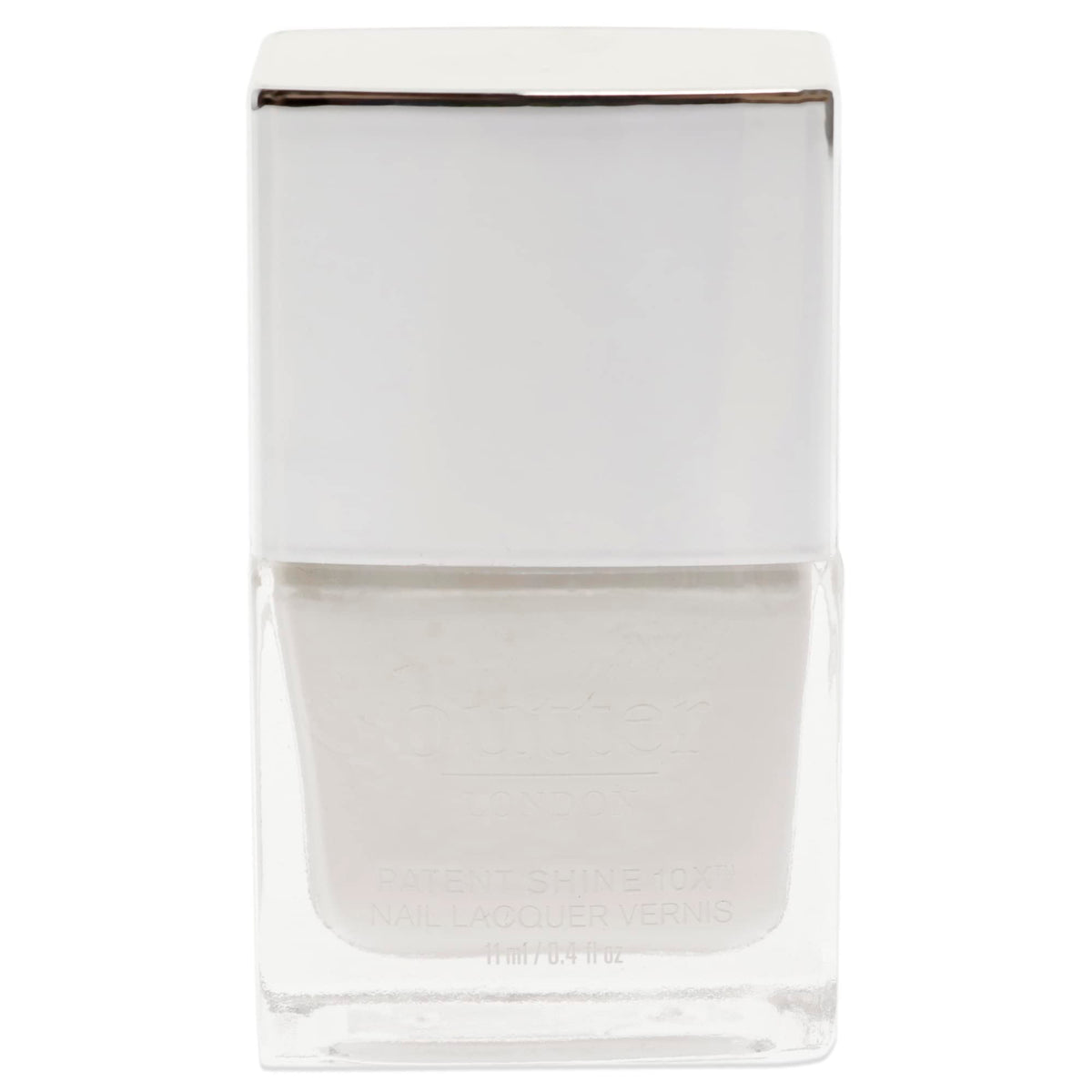 Butter London Patent Shine 10X Nail Lacquer - Chip-Resistant, Gel-Like Finish, Cotton Buds, 