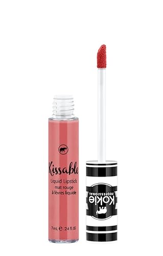 Kokie Cosmetics Kissable Matte Lip Gloss - Less Is More, 0.24 Fl Oz, Long-Lasting Color