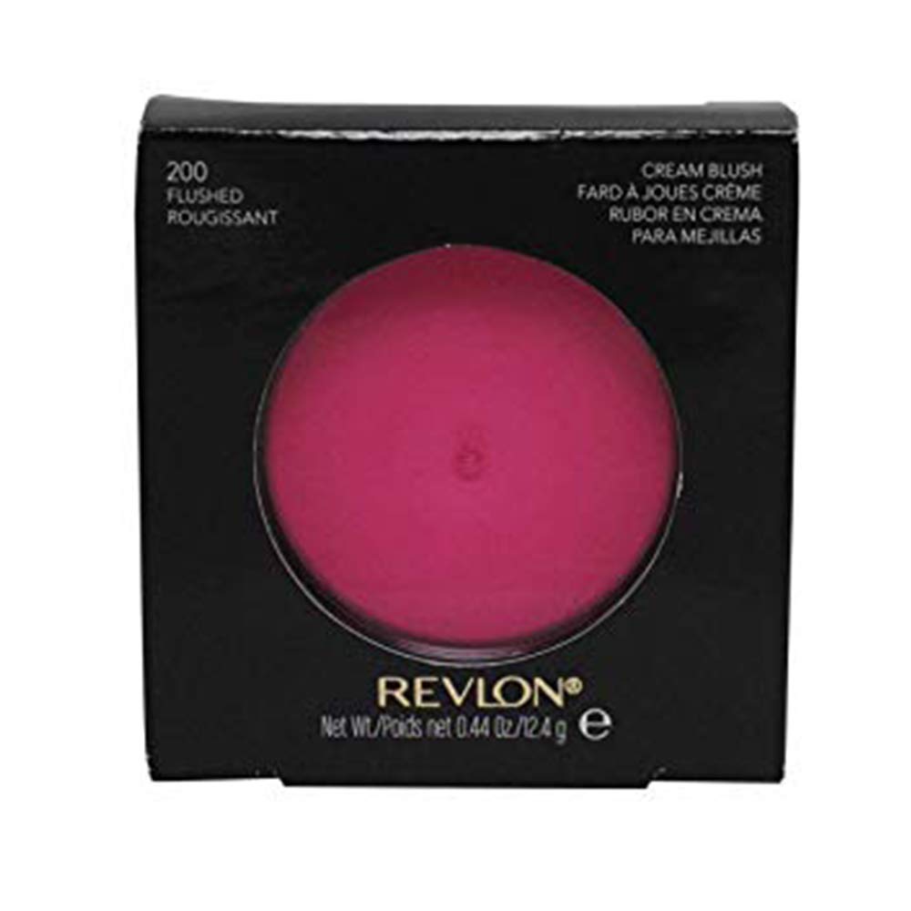 Revlon Photoready Cream Blush, Flushed 200, 0.44 Oz - Pack Of 2, Long-Lasting Color