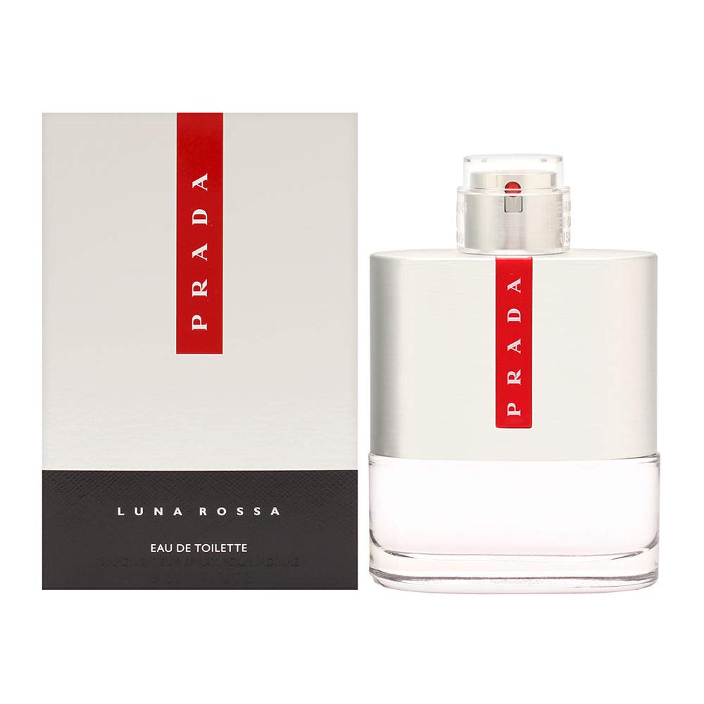 Prada Luna Rossa Eau De Toilette Spray For Men, 3.4 Fl Oz - Fresh & Elegant Fragrance