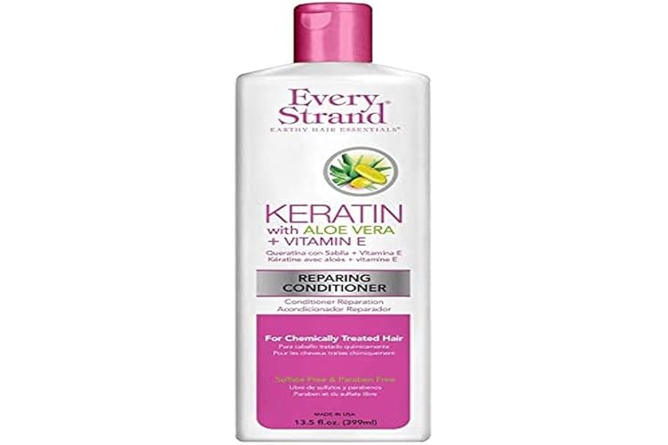 Every Strand Keratin Repairing Conditioner 13.5 Oz - Strengthens & Restores Hair