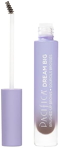 Pacifica Eyebrow Gel - Dream Big, Medium Color, Vegan, Fluffy & Full, 0.19 Oz