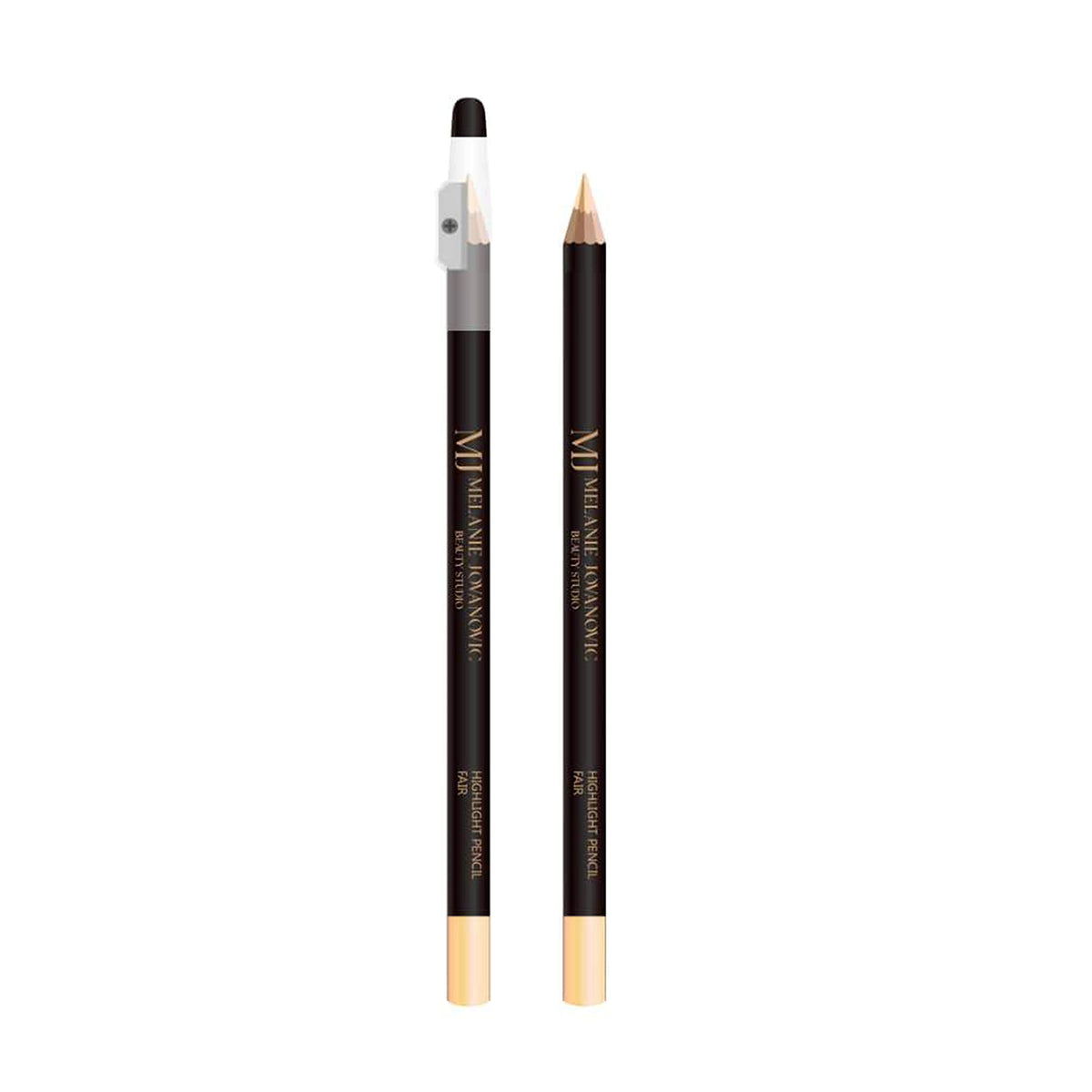 Melanie Jovanovic Eyebrow Highlight Pencil - Waterproof, Conceals Blemishes, Fair, 0.01Oz