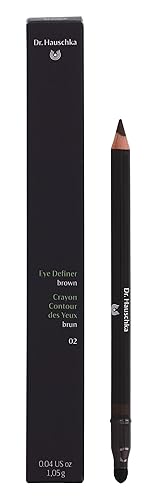 Dr. Hauschka Eye Definer Pencil, Brown - 0.04Oz Waterproof Eyeliner For Precise Definition