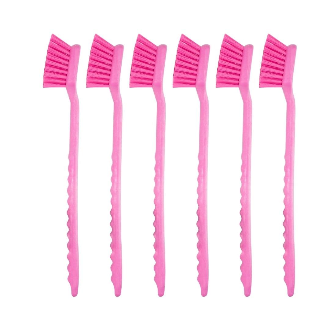 Sparta Large Pink Plastic Scrub Brush - 20&quot; Kitchen & Utility Brush (Pack Of 6)