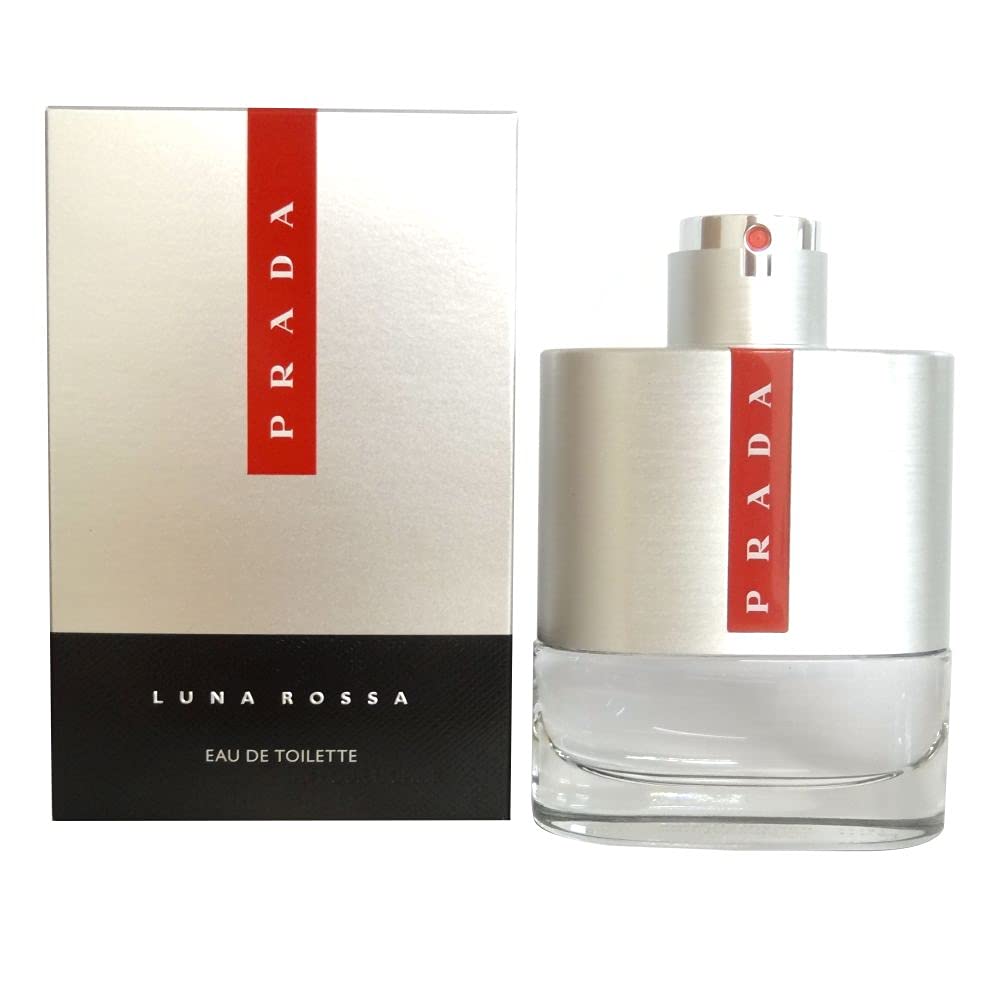 Prada Luna Rossa Eau De Toilette Spray For Men, 3.4 Fl Oz - Fresh & Invigorating Scent