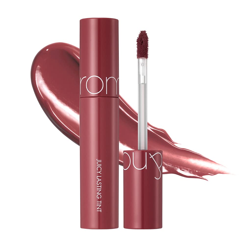 rom&nd Juicy Lasting Tint - Ripe Fruit Colors, 19 Almond Rose, 0.18 Fl Oz