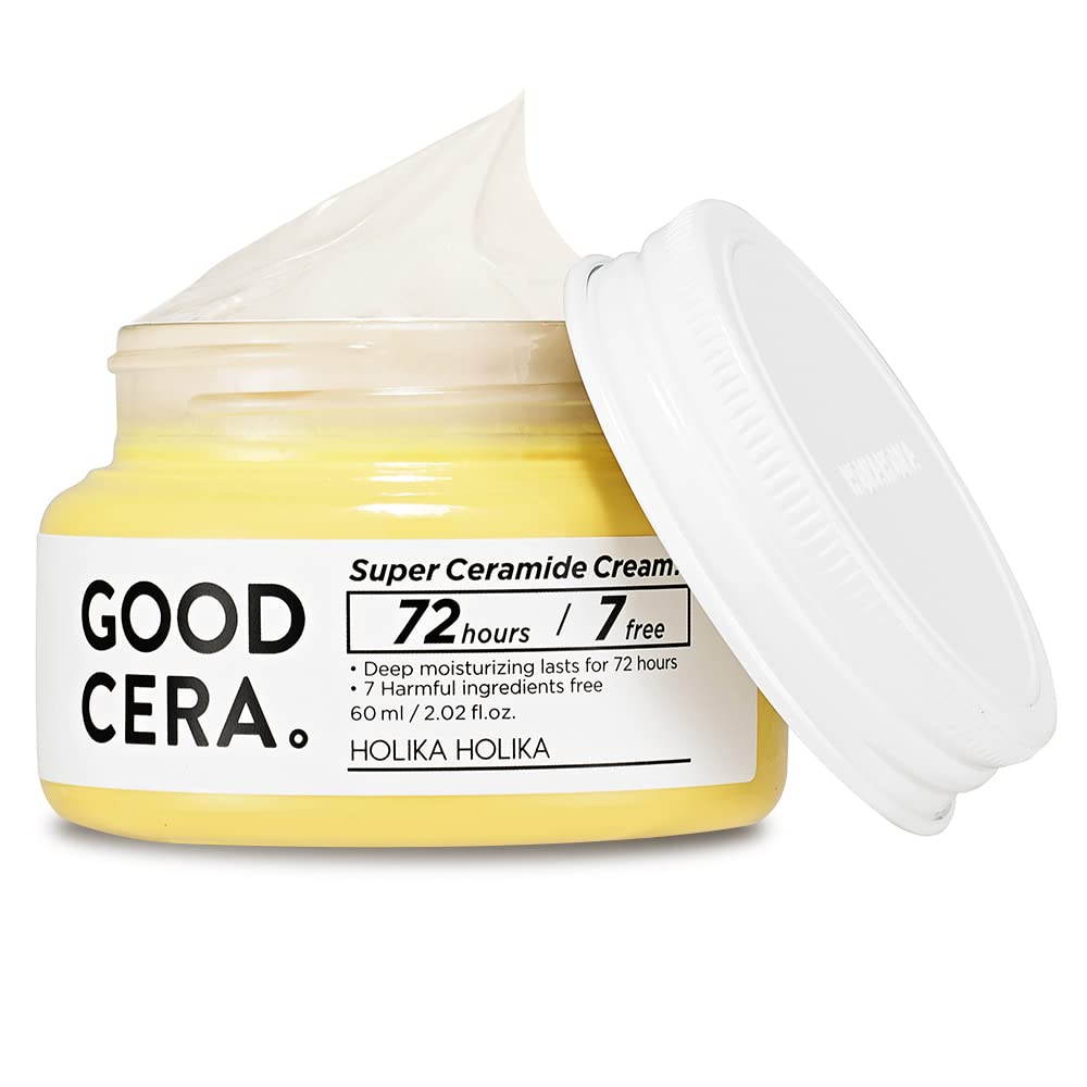 Holika Holika Good Cera Super Ceramide Cream - Nourishing Moisturizer For Dry Skin, 2.02 Fl Oz