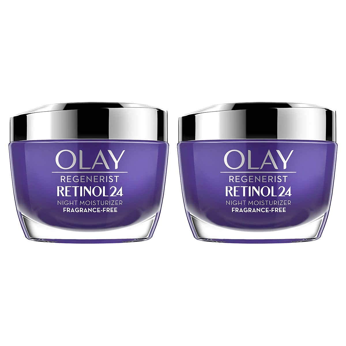 Olay Regenerist Retinol 24 Night Cream, 3.4 Oz - Anti-Aging Moisturizer For Nighttime Use