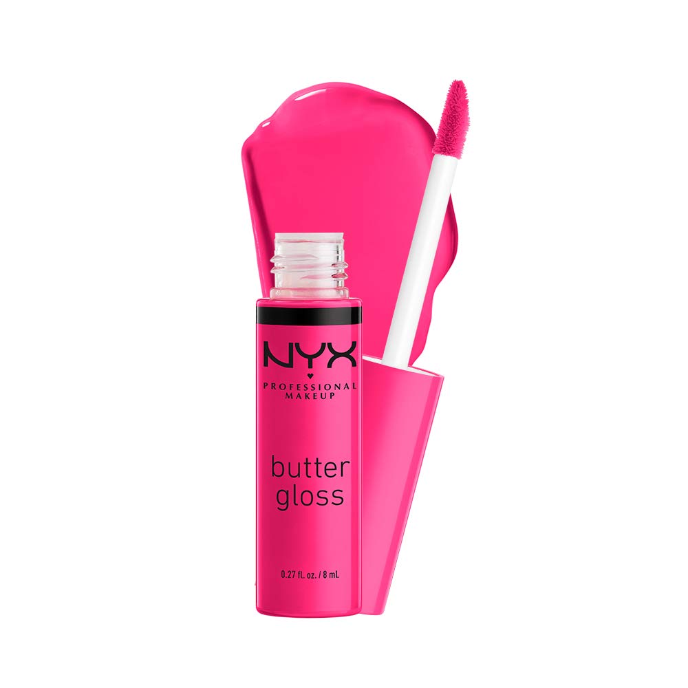 NYX PROFESSIONAL MAKEUP Butter Gloss - Non-Sticky Lip Gloss, 0.27 Fl Oz, Summer Fruit